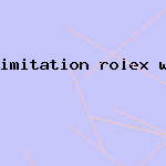 imitation rolex watch