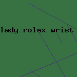 lady rolex wrist watch