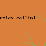 rolex cellini