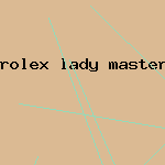 rolex lady masterpiece