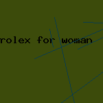 rolex for woman