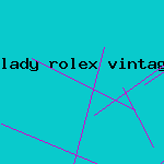 lady rolex vintage watch