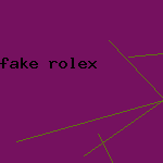 fake rolex