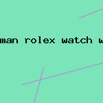 man rolex watch wrist