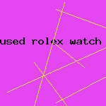 used rolex watch for sale