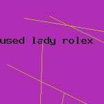 used lady rolex