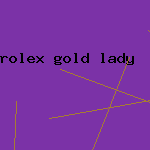 rolex gold lady