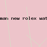 man new rolex watch