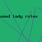 used lady rolex