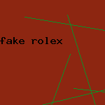 fake rolex