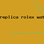 replica rolex watch