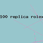 100 replica rolex under