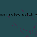 man rolex watch wrist