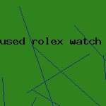 used rolex watch