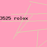 3525 rolex