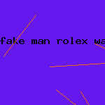 fake man rolex watch