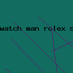 watch man rolex submariner