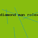 diamond man rolex watch