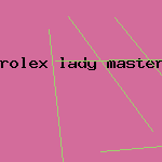 rolex lady masterpiece