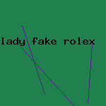 lady fake rolex