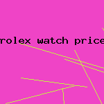 rolex watch price list