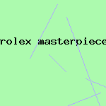 rolex masterpiece