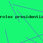 rolex presidential