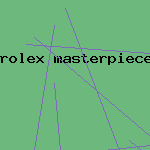 rolex masterpiece