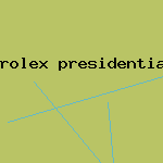 rolex presidential