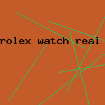 rolex watch real or fake