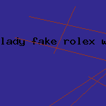 lady fake rolex watch