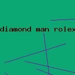 diamond man rolex watch