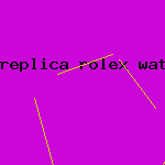 replica rolex watch