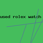 used rolex watch