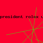 president rolex used