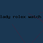 lady rolex watch