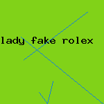 lady fake rolex