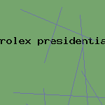 rolex presidential