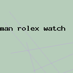 man rolex watch