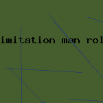 imitation man rolex watch