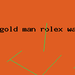 gold man rolex watch