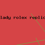 lady rolex replica watch