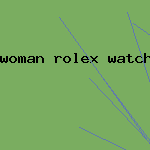 woman rolex watch