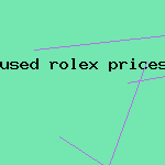 used rolex prices