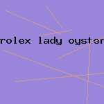 rolex lady oyster