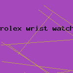 rolex wrist watch