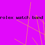 rolex watch band