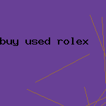 buy used rolex