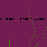 cheap fake rolex