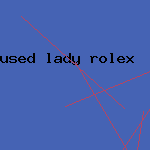 used lady rolex